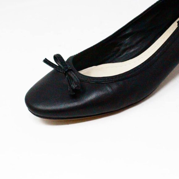 CHRISTIAN DIOR #43097 Black Leather Rounded Loafers (US 10 EU 40) - Picture 3 of 9